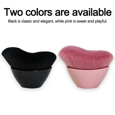 Professional Large Diamond Handle Mushroom Makeup Brush Wave Foundation Brush Loose Powder Blush Brush Face Makeup Tool