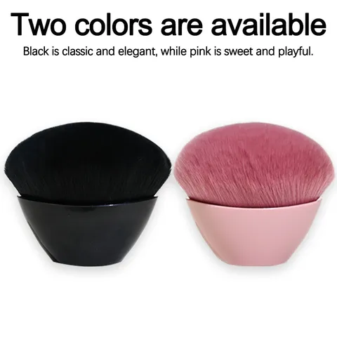 Professional Large Diamond Handle Mushroom Makeup Brush Wave Foundation Brush Loose Powder Blush Brush Face Makeup Tool