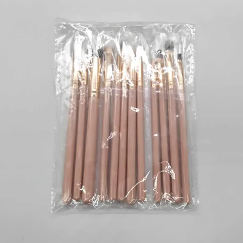 Professional Multi Functional Wool Eye Makeup Brush Set Wood Handle Aluminum Tube Portable Eyeshadow Blending Crease Eyeliner Brushes