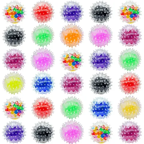 TPR Weichgummi Squishy Wasserperlenball Anti Stress Entlüftung Spielzeug Neuheit Quetschball Für Erwachsene Büro Schreibtisch Dekompression