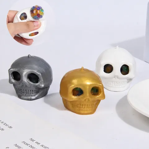 Halloween Schedel Squishy Speelgoed Waterparel Knijpen Ventileren Grappig Creatief Decompressie Fidget Speelgoed Feestdecoratie