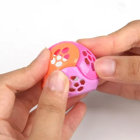 Juguete Educativo Creativo de Plástico Bola Rompecabezas de Rejilla Niños DIY Ensamblado Juguete de Deformación Mágica Juego de Entrenamiento Cerebral