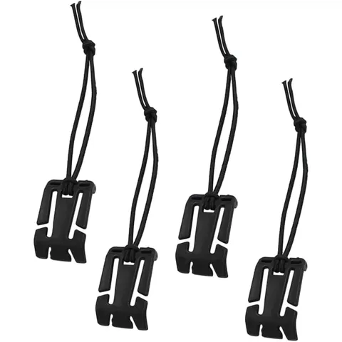 Tactical Webbing Buckle Elastic String Multifunctional Outdoor Backpack Strap Management Clip Nylon Plastic Gear Organizer Clip Hook