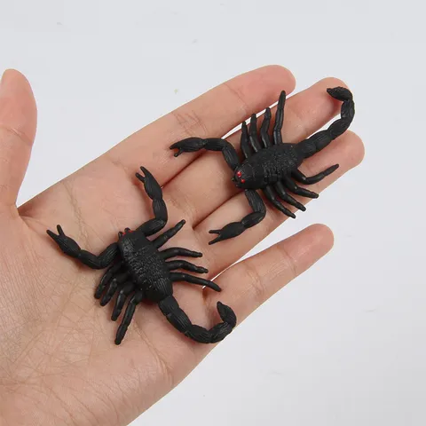 Giocattolo di Scorpione Finto Realistico TPR Gomma Morbida Oggetti di Scherzo Halloween Festa Decorazioni Novità Giocattoli