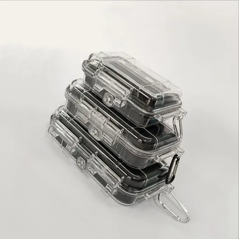 Waterproof Outdoor Storage Box Plastic Shockproof Sealed Survival Case Camping Tool Protective Container Small Medium Large
