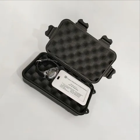 Scatola di Immaginzamento Impermeabile per Esterni Custodia Sigillata Antiurto Guscio Duro ABS PC Strumento di Sopravvivenza da Campeggio Contenitore Nero