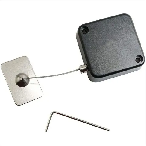 Boîte de Traction Rétractable en Fil d'Acier Antivol Câble de Sécurité pour la Protection de l'Affichage des Marchandises