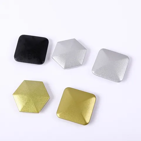 Metal Kinetic Desk Toy Fidget Spinner Office Decompression Alloy Square Hexagon Flip Gyro Stress Relief Finger Toy
