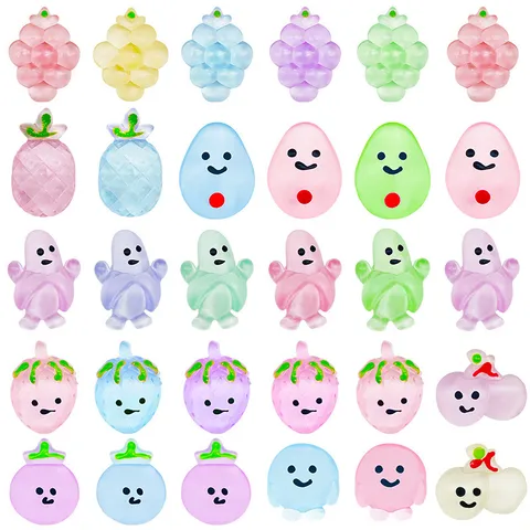 Cute Fruit Dumplings Squishy Toy Slow Rising Stress Relief Fidget Toy Soft Novelty Gift For Kids And Adults