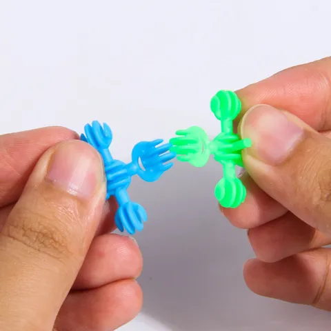 Mini Figurine de Bloc de Construction Cartoon Gyro Splicing DIY Poupée Jouet Capsule Gashapon Petit Cadeau de Fête Gros