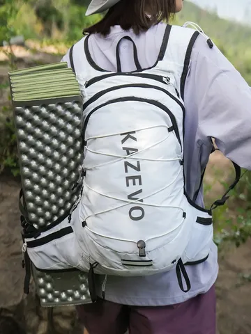 Mochila de Senderismo Impermeable Ligera Estilo Chaleco Deportes al Aire Libre Viaje Para Hombres Mujeres Mochila de Nailon