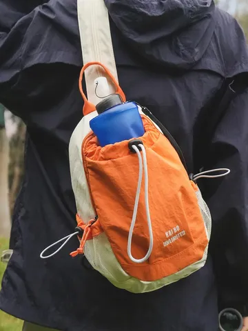 Anant Kolies Nylon Sling Chest Bag Elafro Adiavroho Outdoor Pezoporia Sport Crossbody Daypack Backpack