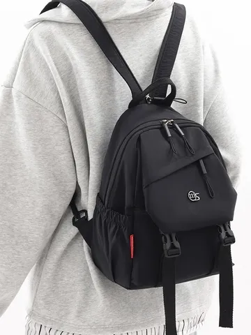 Mochila de Nylon Multifuncional Viaje Casual Impermeable Bandolera Pecho Bolso para Hombres y Mujeres