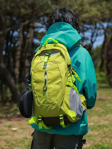 Große Kapazität Outdoor Wandern Rucksack Wasserdicht Nylon Sport Reisen Tagesrucksack Für Herren Damen Atmungsaktive Camping Rucksack