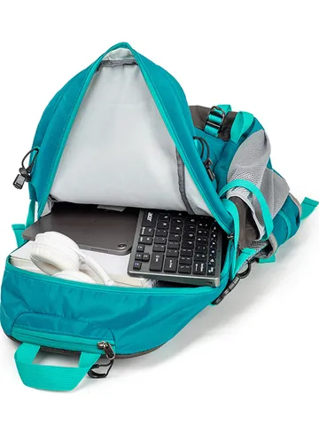 Große Kapazität Outdoor Wandern Rucksack Wasserdicht Nylon Sport Reisen Tagesrucksack Für Herren Damen Atmungsaktive Camping Rucksack