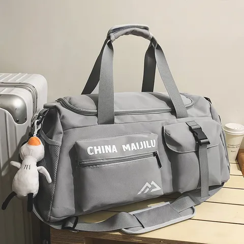 Unisex Casual Nylon Reisetasche Große Kapazität Wasserdicht Sport Sporttasche Leichtes Handgepäck Tasche Für Herren Damen