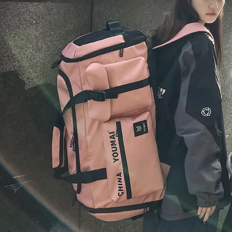 Reisetasche Mit Großer Kapazität Nylon Wasserdicht Sport Rucksack Mit Schuhfach Nass Trocken Trennung Handgepäck Weekender Tasche Für Herren Damen