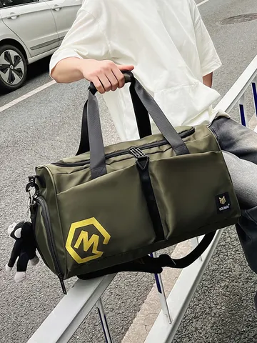 Grote Capaciteit Waterdichte Sport Gym Tas Reizen Duffel Bag Nat Droog Scheiding Fitness Bagage Tas Voor Mannen Vrouwen