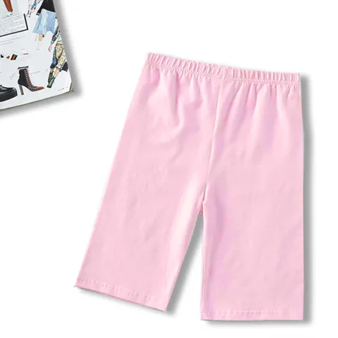 Shorts de Fitness Skinny Taille Haute en Polyester Décontracté pour Femmes Bas d'Été Unie