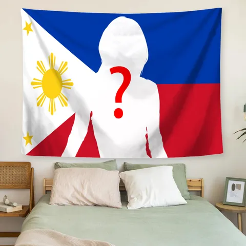 Arazzo Decorativo con Bandiera Personaggio Celebrità Da Appendere Al Muro Camera Da Letto Estetica Dormitorio Arredamento