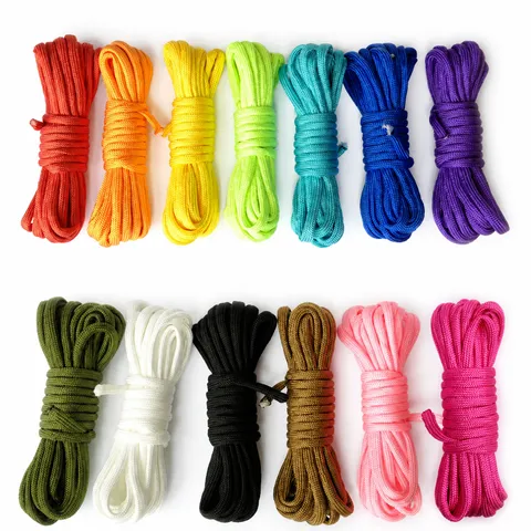 Taktisches Polyester Robust Geflochtenes Paracord Kern Outdoor Camping Zelt Seil Überlebensarmband Diy Kordel Gurt Zubehör