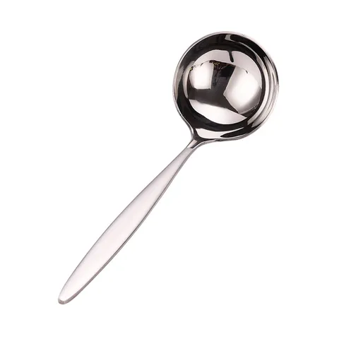 Coreano 304 Acciaio Inossidabile Cucchiaio da Zuppa Schiumarola Casa Creativo Grande Cucchiaio per Pentola Calda Stoviglie da Cucina