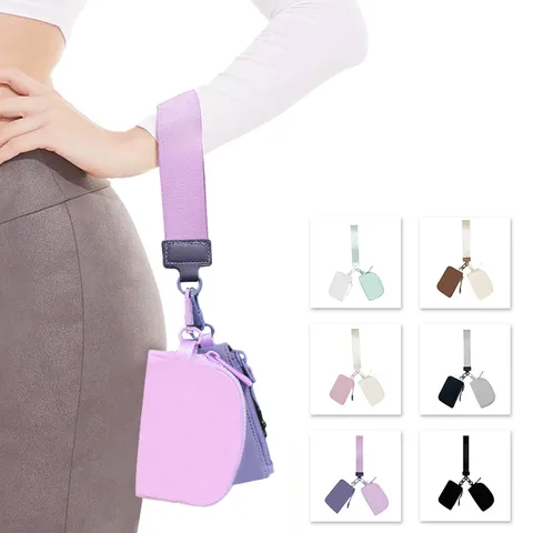 Portable Waterproof Nylon Wrist Wallet Multi-Function Coin Purse Card Holder Mini Key Pouch For Outdoor Sports Unisex