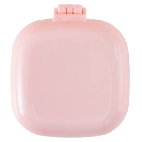 Brosse à Cheveux Poussette d'Air Pliable Portable Mini Miroir de Maquillage de Voyage Peigne de Massage Outil de Coiffure