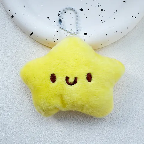 Dibujos Animados Estrella Y Cerdo Peluche Llavero Lindo Animal De Peluche Muñeca Colgante Bolso Colgante Adorno Niños Juguete Regalo