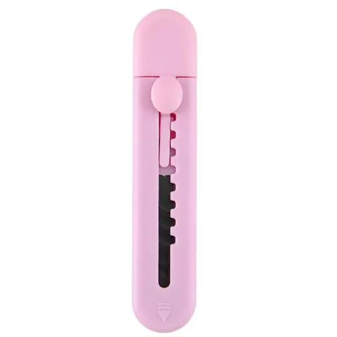 Mini Cutter Portatile Carino Colore Caramella Box Cutter Coltello Disimballaggio Cancelleria Studentesca Taglierina per Carta