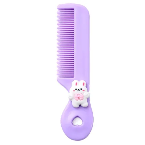 Enfants Mignon Dessin Animé Animal Peigne à Cheveux Portable Mini Brosse à Cheveux en Plastique Léger Outil de Coiffure pour Enfants