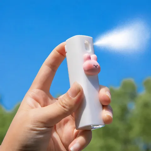 Flacone Spray in Plastica Portatile Simpatico Cartone Animato Animale Frutta Design Ricaricabile Viaggio Contenitore Sub-Imbottigliamento Per Toner