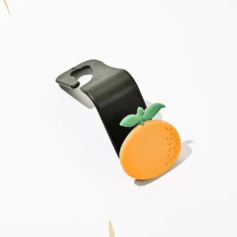 Süßer Cartoon Auto Kopfstütze Haken Rücksitz Organizer Multifunktionaler Plastik Haken Süßes Obst Tier Design Innenausstattung Zubehör