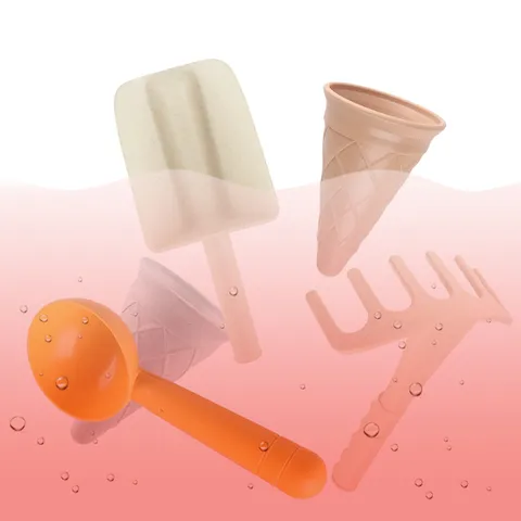 Kids Foldable Beach Bucket Toy Set Wheat Straw Outdoor Sand Digging Tool Children Water Playing Interactive Toy Set