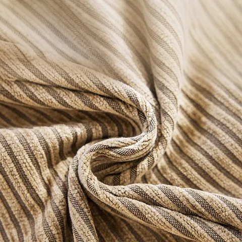 Nordisch Chenille Sofahandtuch Texturiert Gestreift Passform Kuscheldecke Mit Fransen Schützend Anti Kratz Staubschutz Für Wohnzimmer Wohnkultur