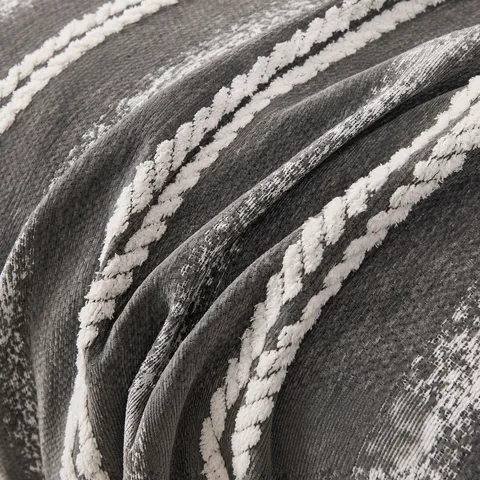 Moderne Minimalistische Chenille Gestreifte Sofahandtuch Dicke Atmungsaktive Schutzhülle Sofadecke Mit Fransen Für Wohnzimmer Deko