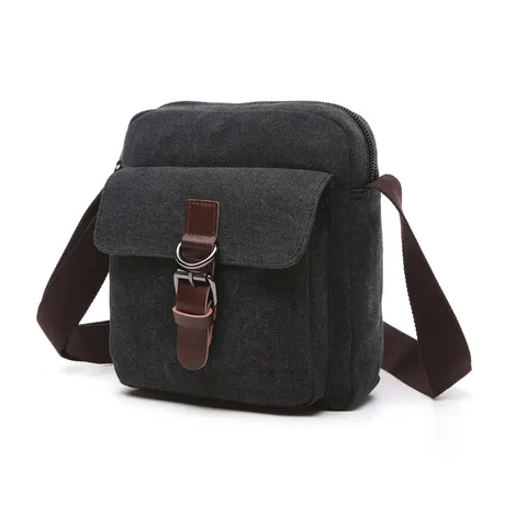 Casual Canvas Sakoplati Vintage Dual-Use Shoulder Bag College Style Travel Daypack For Men Women Daily Bags