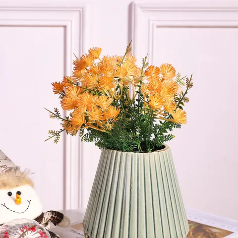 Bouquet di Fiori in Seta Artificiale per Decorazione Tavola Matrimonio Casa Ufficio