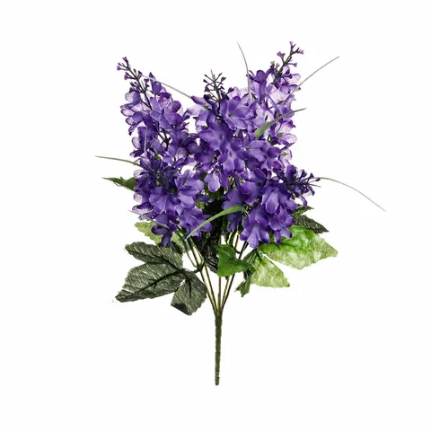 Fiori di Seta di Giacinto Artificiale 5 Punte Finto Bouquet di Fiori per Festa di Matrimonio Decorazione Della Casa Pianta di Simulazione