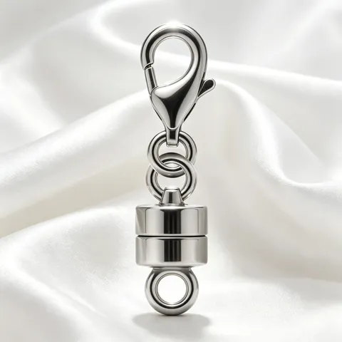 Chiusura a Moschettone Magnetica Placcata in Oro 14K per Collane Braccialetti Risultati per Gioielli Fai da Te Fibbia a Connettore