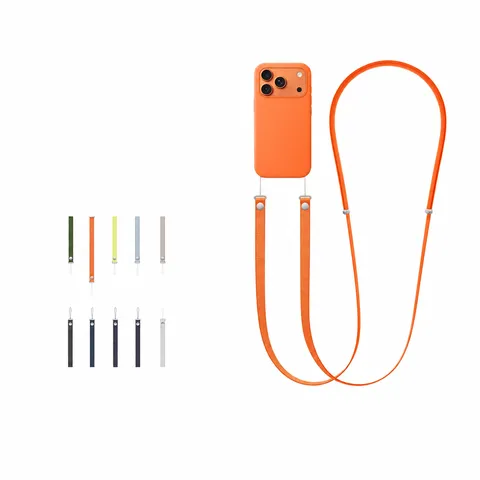 Universell Magnétique Tissé Nylon Bandoulière Téléphone Dragonne Sangle Réglable Multicolore Accessoires Téléphone Portable