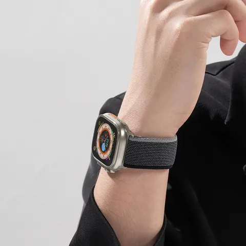 Cinturino per Orologio Trail Loop in Nylon per Smartwatch Traspirante Tessuto Cinturino di Ricambio