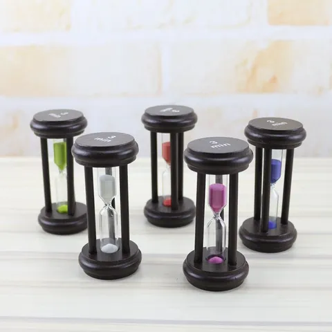 Wood Sand Timer Hourglass Creative Desk Ornaments Home Decor Wooden Hourglass Timer For Office Study Room