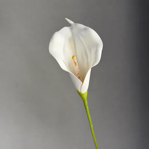 Artificial Calla Lily Flower Single Branch EVA Fake Flowers For Home Wedding Table Decor Party Photography Props