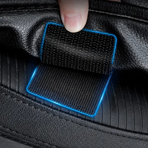 Car Floor Mat Anti Slip Fixing Stickers Square Nylon Velcro Fastener Pads Universal Auto Interior Accessories