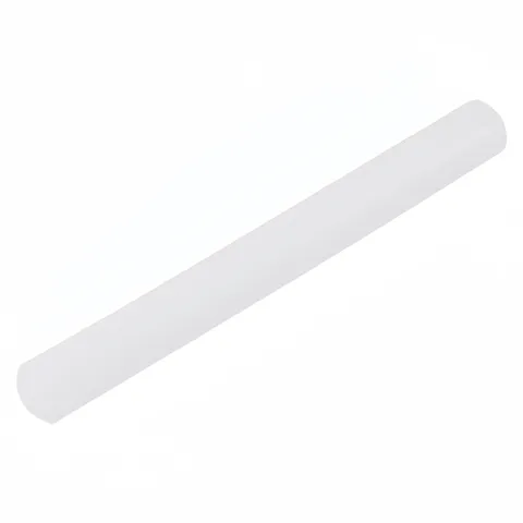 Rouleau à Pâtisserie en Plastique PP Antiadhésif Rouleau à Pâte Épais Outil de Cuisson pour Cuisine Boulettes Pâtisserie Blanc