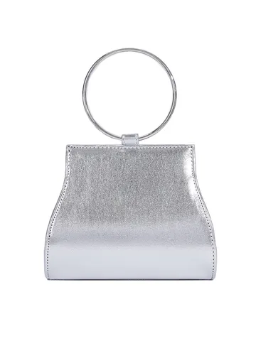 Luxus Strass Abendtasche Für Damen PU Leder Metall Ringgriff Clutch Geldbörse Glänzende Gekerbte Pailletten Party Handtasche