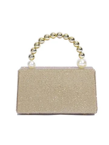 Luxus Strass Abendtasche Für Damen Mit Perlenhandgriff Glitzer Abendtasche Handheld Kette Crossbody Bankett Party Hochzeit Tasche