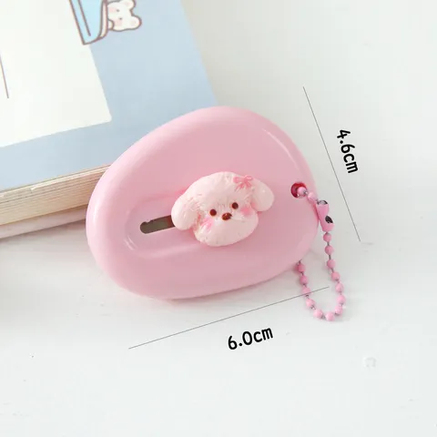 Cutter per Cani Cartone Animato Carino Mini Taglierina Portatile Apriscatole Con Catena a Sfere Per Forniture Scolastiche Conto a Mano