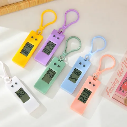 Minimalist Electronic Desk Clock Portable Digital Small Hanging Clock Student Study Exam Reminder Time Display Timer